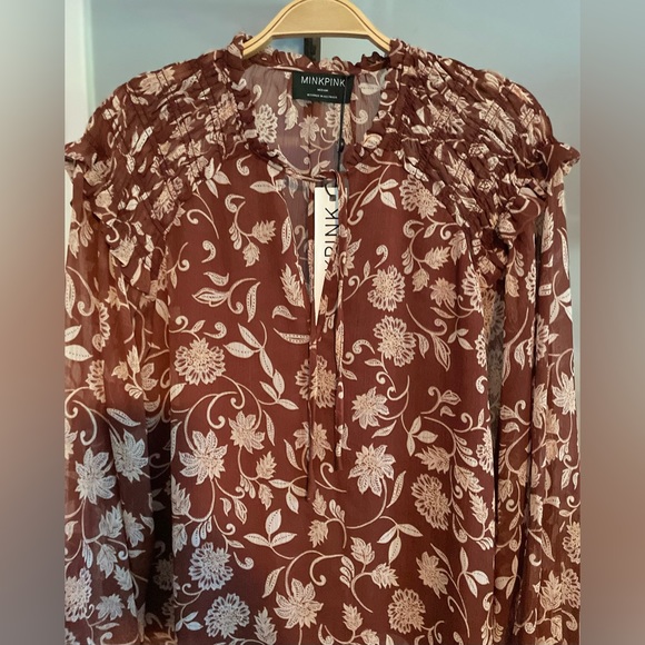 BNWT MinkPink Wren Blouse - Picture 6 of 7